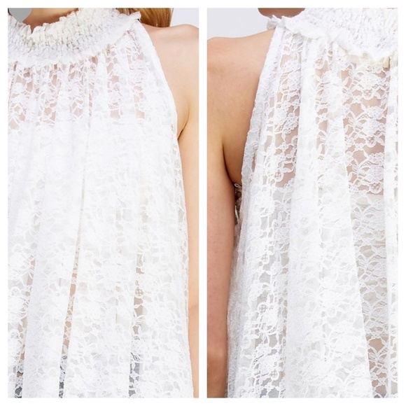 Kimmie lace mock neck tank - Picture 3 of 6